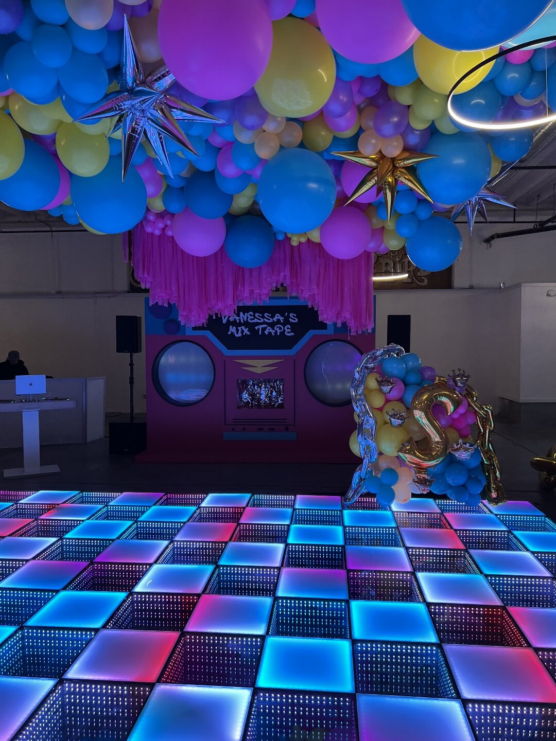 dance floor rentals in Dallas